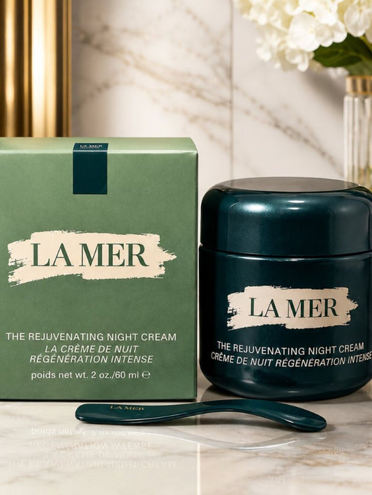La Mer The Rejuvenating Night Cream 2 oz / 60ml Luxury Anti-Aging Moisturizer