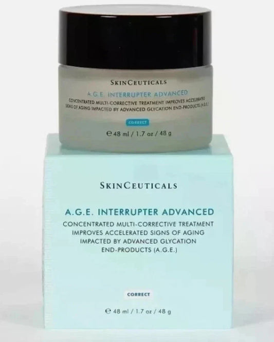 SKINCEUTICALS AGE INTERRUPTER ADVANCED FACE CREAM FULLSIZE 1.7 OZ Fit And Glow