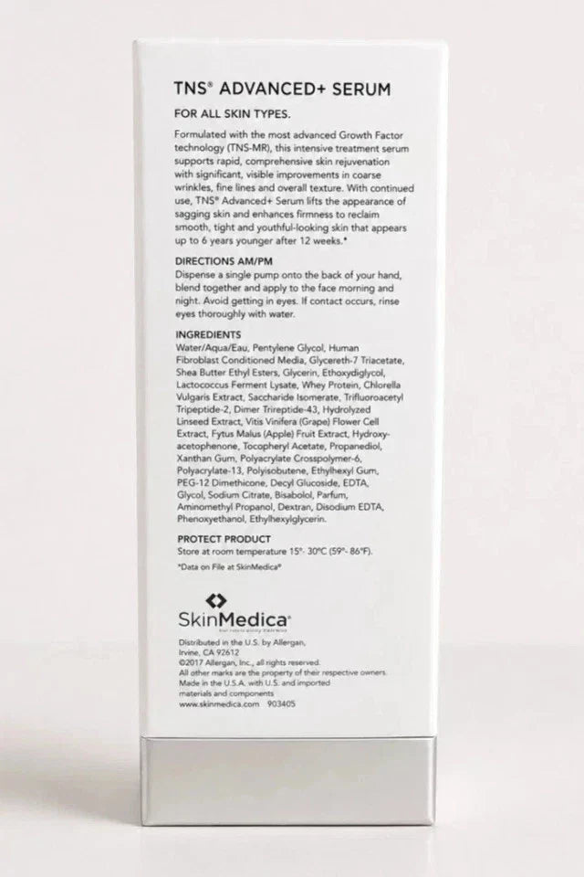 SkinMedica TNS Advanced+ Serum 1 oz (30ml) – Brand New & Sealed Fit And Glow