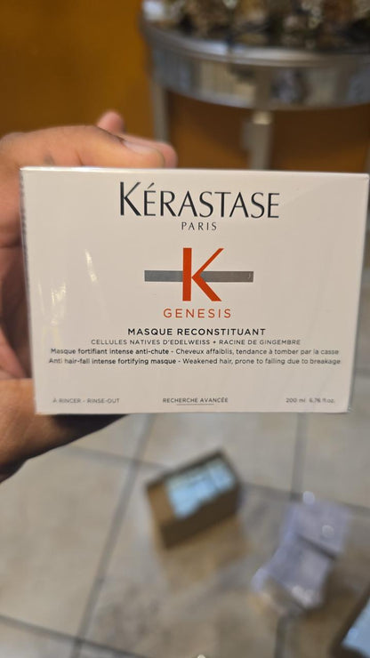 Kerastase Genesis Masque Reconstituant 6.8oz/200ml NEW IN BOX FAST SHIPPING Fit And Glow