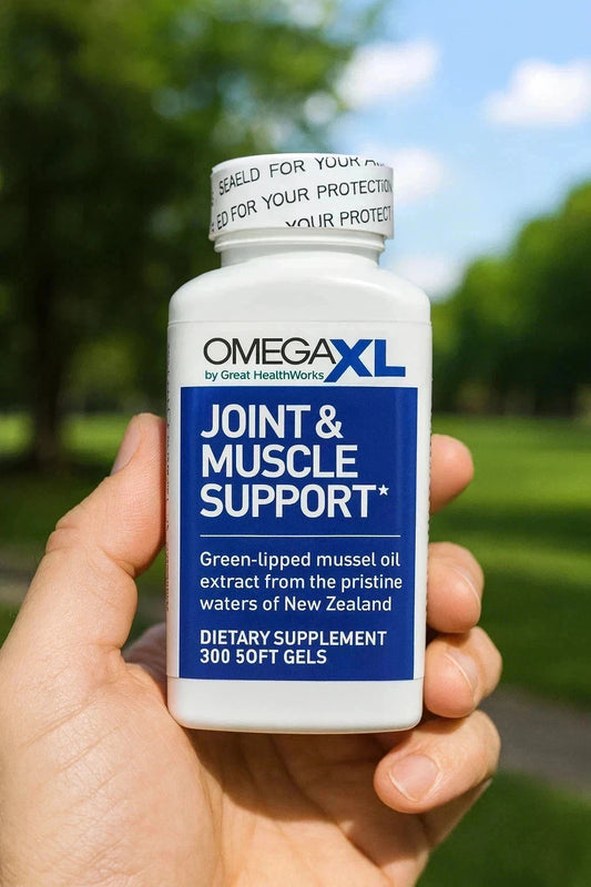 OmegaXL Joint Support Supplement | 300 Softgels | Natural Joint & Muscle Support | 1 Pack
