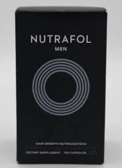 NUTRAFOL Men Hair Growth Nutraceutical 120 Capsules NEW