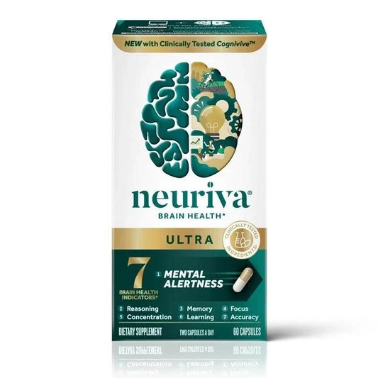 Neuriva Brain Health Ultra Capsules 60ct Fit And Glow