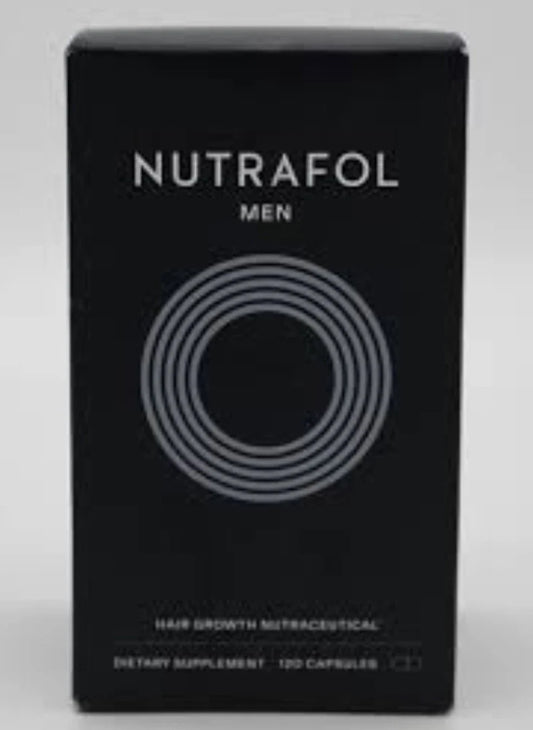 NUTRAFOL Men Hair Growth Nutraceutical 120 Capsules NEW