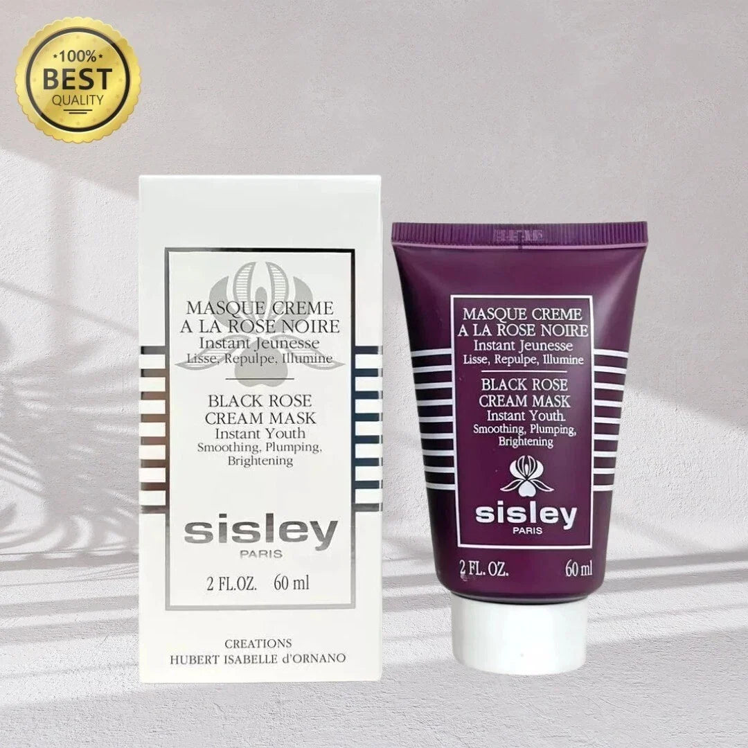 New Black Rose Cream Mask by Sisley Paris Instant Youth 2 oz 60ML Sealed