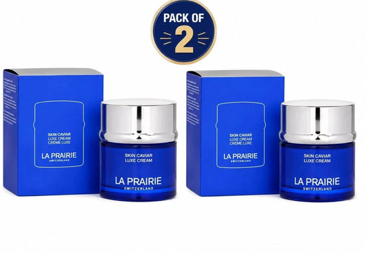 2 Pack La Prairie Skin Caviar Luxe Cream, 1.7 oz,50 ml /Shipp USA Fit And Glow