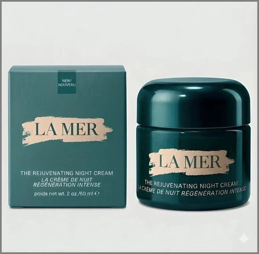 La Mer The Rejuvenating Night Cream 60mL 2oz Pack of 2 Sealed NIB EXP-2028 Fit And Glow