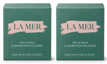 PACK OF 2 La Mer The Lip Balm 0.32 oz 9g NeW &FRESH STOCK & Sealed Box Fit And Glow